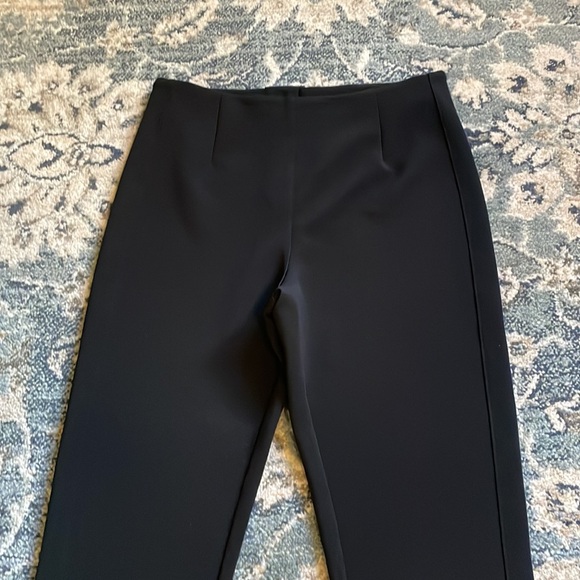 Black zippered hem trouser leggings. Toteme vibes by H&M - Picture 6 of 14